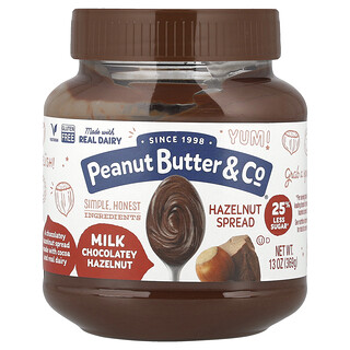 Peanut Butter & Co., Pasta de Avelã, Avelã com Chocolate ao Leite, 369 g (13 oz)
