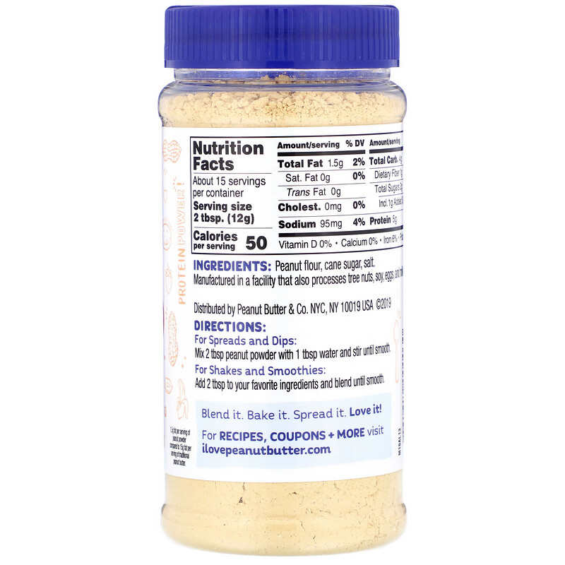Peanut Butter & Co., Peanut Powder, Original, 6.5 oz (184 g) iHerb