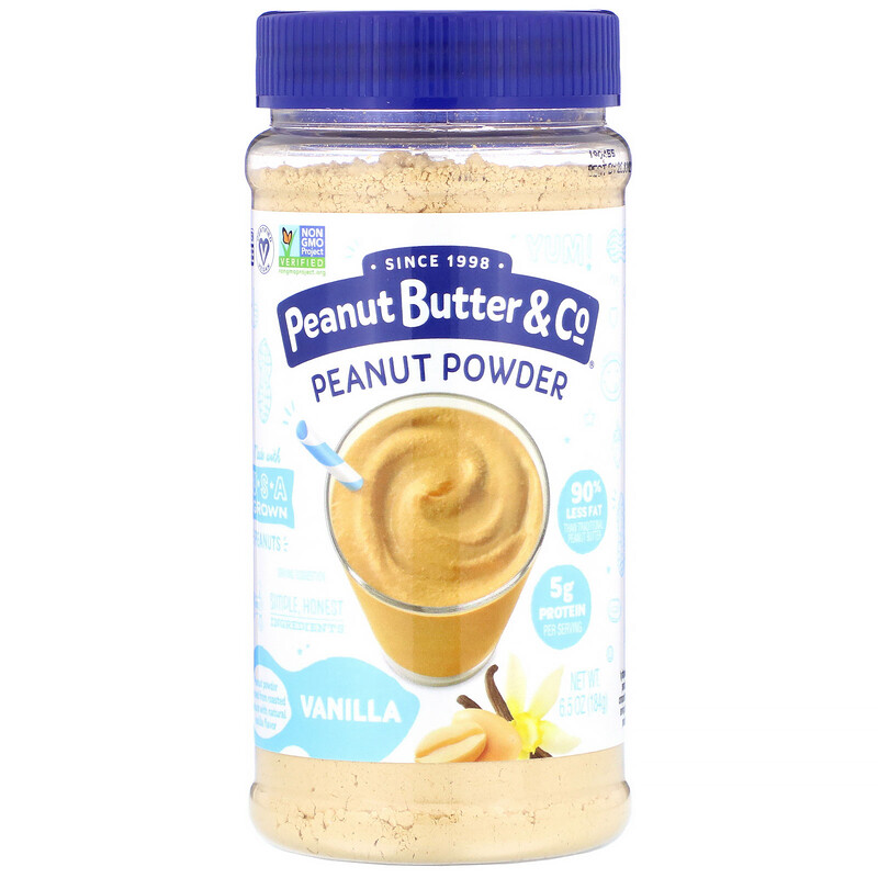 Peanut Butter & Co., Mighty Nut, Powdered Peanut Butter, Vanilla, 6.5