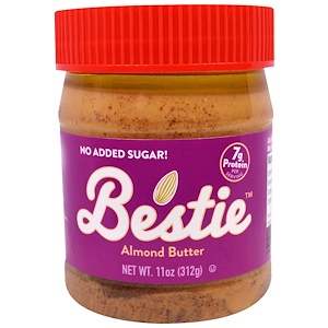 Отзывы о Пинат Баттэр энд Ко, Bestie, Almond Butter, 11 oz (312 g)