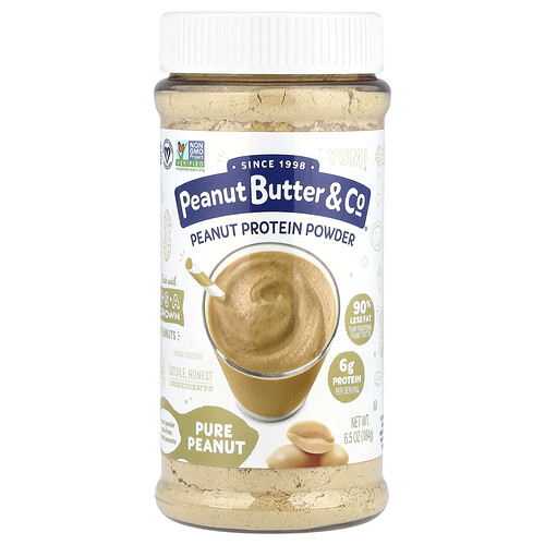 Peanut Butter & Co. Peanut Protein Powder, Pure Peanut, 6.5 oz (184 g)