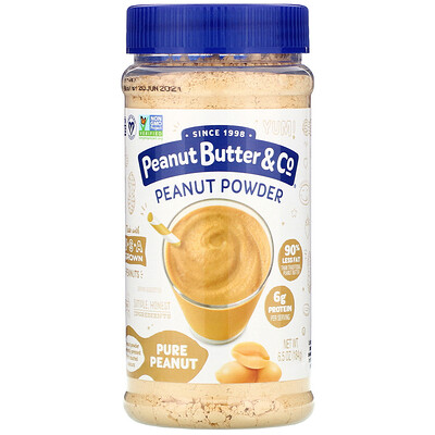 Купить Peanut Butter & Co. Peanut Powder, Pure Peanut, 6.5 oz (184 g)