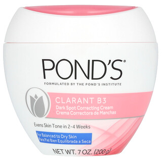 Pond's, Clarant B3 Kräm för korrigering av mörka fläckar, 200 g