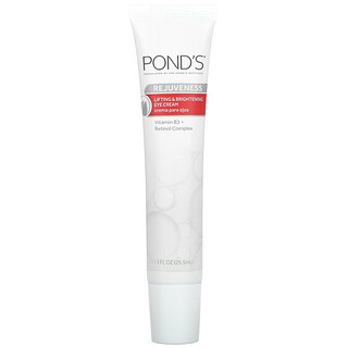 Pond's, Rejuveness，提拉和潔白眼霜，無香料，1 液量盎司（29.5 毫升）