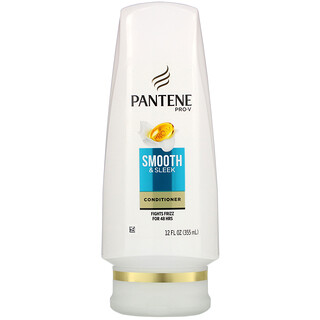 Pantene, Pro-V, Smooth & Sleek Conditioner, 12 fl oz (355 ml)