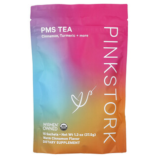 Pink Stork, Thé contre le SPM, Cannelle tiède, 15 sachets, 37,5 g