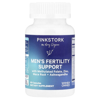 Pink Stork, susține fertilitatea bărbaților, 60 de capsule