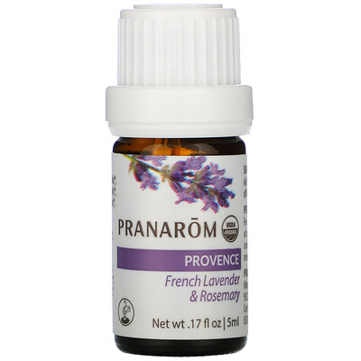 Pranarom Essential Oil, Diffusion Blend, Provence, .17 fl oz (5 ml)