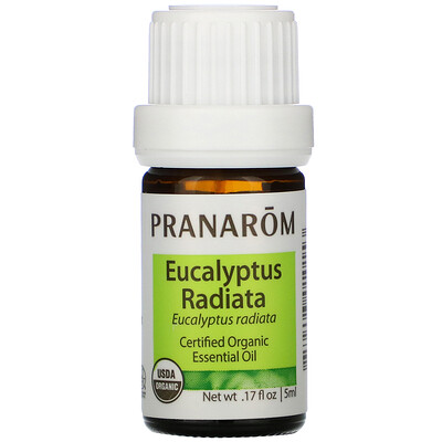 

Pranarom Эфирное масло, Eucalyptus Radiata, 0,17 жидких унций (5 мл)