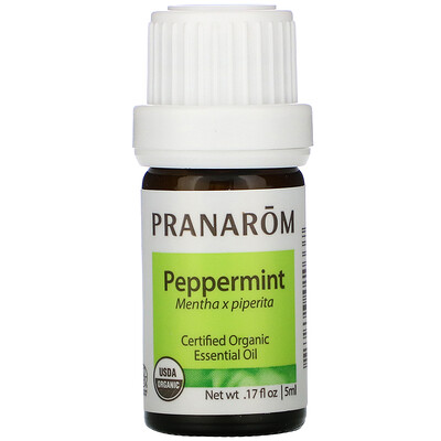 Pranarom Essential Oil, Peppermint, .17 fl oz (5 ml)