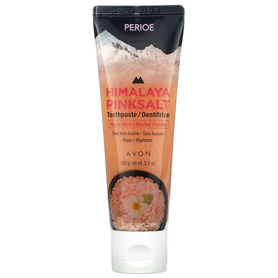 

Perioe Himalaya Pink Salt Toothpaste Floral Mint 3.4 oz (100 g)