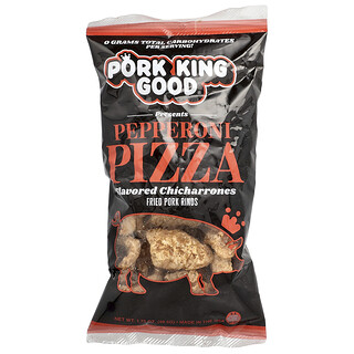 Pork King Good, 調味炸五花肉，臘腸披薩，1.75 盎司（49.5 克）