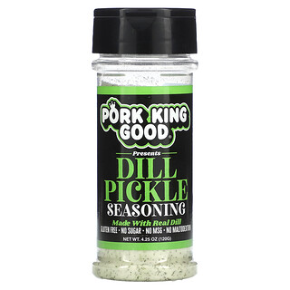 Pork King Good, Condimento para pepinillos y eneldo`` 120 g (4,25 oz)