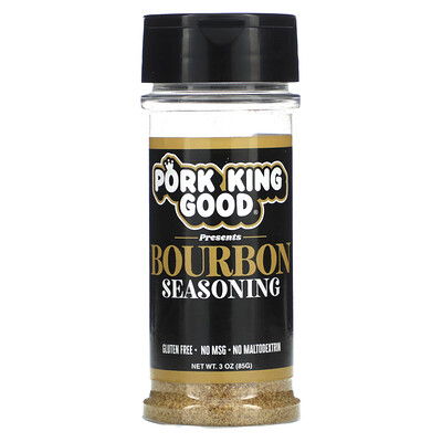Pork King Good, Bourbon Seasoning, 3 oz (85 g)