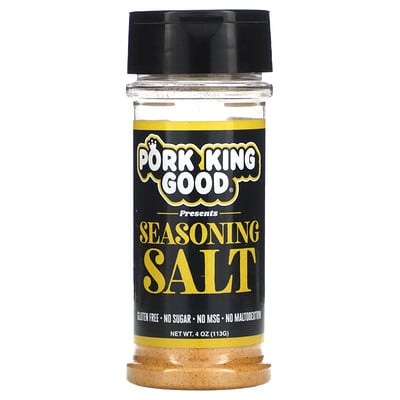 Pork King Good, Seasoning Salt, 4 oz (113 g)