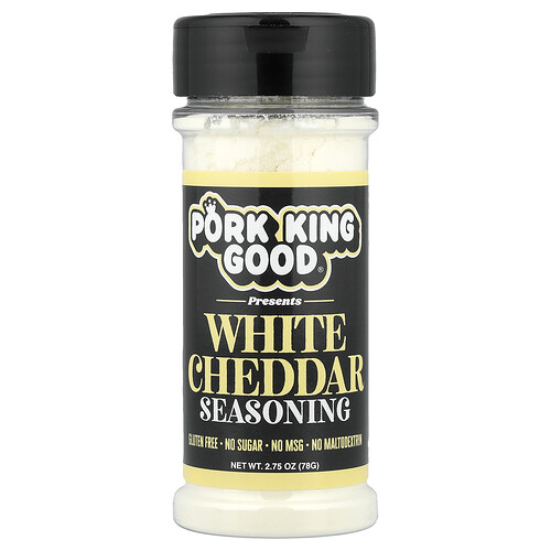 Pork King Good, White Cheddar Seasoning, 2.75 oz (78 g)