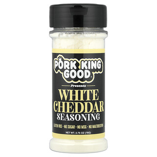 Pork King Good, Condimento de queso cheddar blanco`` 78 g (2,75 oz)