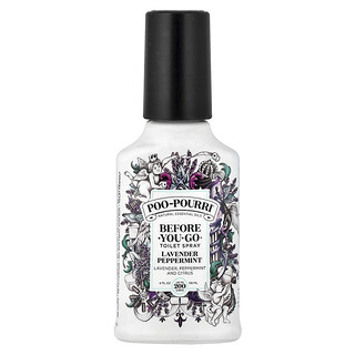Poo-Pourri, Before-You-Go® toiletspray, lavendel og pebermynte, 118 ml