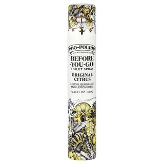 Poo-Pourri, Sprejevi za toalet Before-You-Go®, Original Citrus, 10 ml