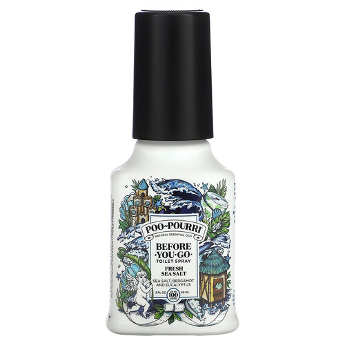 Poo-Pourri, Before-You-Go® Toilet Sprays, Fresh Sea Salt, 2 fl oz (59 ml)
