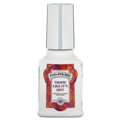 Poo-Pourri  Before-You-Go® Toilet Sprays  Tropic Like It's Hot  2 oz (59 ml)