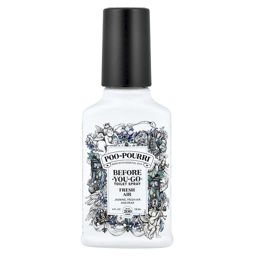 Poo-Pourri, Before-You-Go® Toilet Sprays, Fresh Air, 4 fl oz (118 ml)