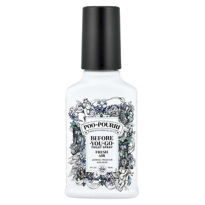 Poo-Pourri Спрей для туалета Before-You-Go свежий воздух 118 мл (4 жидк. унц.)