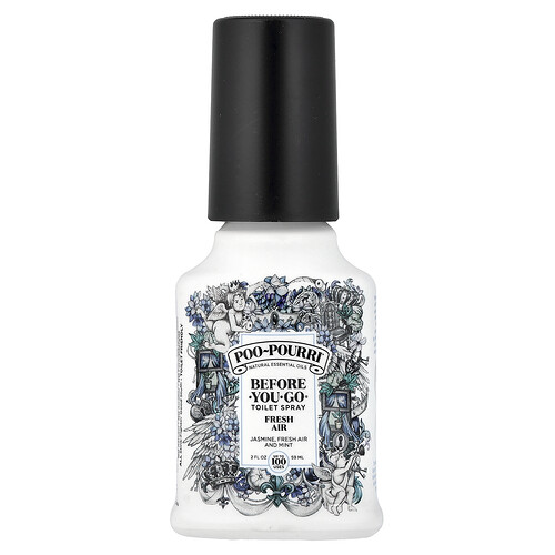 Poo-Pourri, Before-You-Go® Toilet Sprays, Fresh Air, 2 fl oz (59 ml)