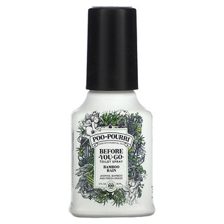 Poo-Pourri, Spray Higiênico Before-You-Go, Chuva de Bambu, 59 ml (2 oz)