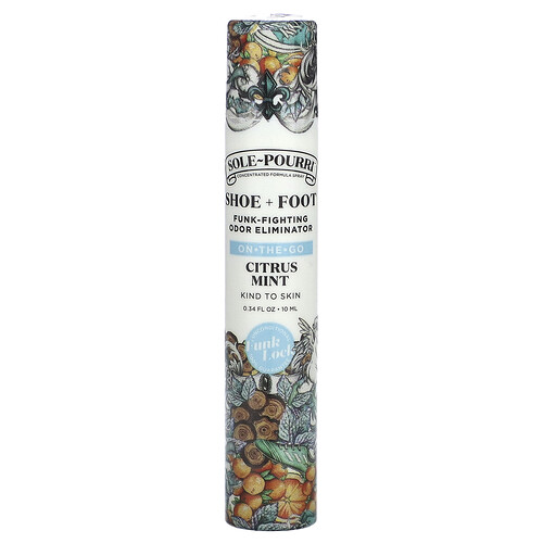 Poo-Pourri Sole-Pourri™ neutralizator zapachów do stóp i obuwia cytrusowo-miętowy 10 ml