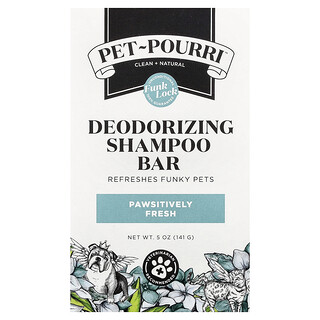 Poo-Pourri, Pet-Pourri™（ペットプリ）、消臭シャンプーバー、Pawsitively Fresh（ポージティブリー フレッシュ）フレッシュ、141g