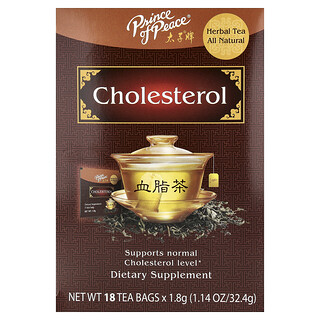 Prince of Peace, Té de hierbas, Colesterol`` 18 bolsitas de té, 32,4 g (1,14 oz)