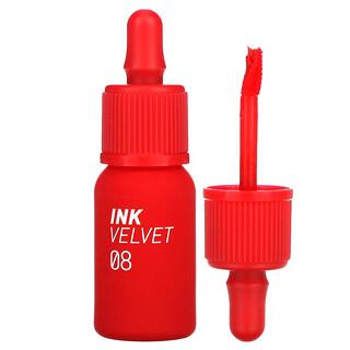 Peripera, Ink 天鵝絨脣彩，08 爆款紅，0.14 盎司（4 克）