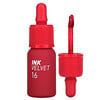 페리페라, Ink Velvet Lip Tint, 16 Heart Fuchsia Pink, 0.14 oz (4 g)