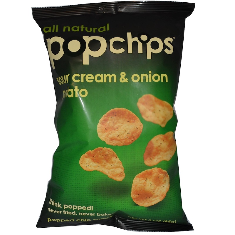 Popchips, Sour Cream & Onion Potato, 3 oz (85 g) - iHerb