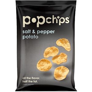 Отзывы о Попчипс, Potato Chips, Salt & Pepper, 3.5 oz (99 g)