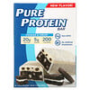Pure Protein‏, Protein Bars, Cookies & Cream, 6 Bars, 1.76 oz (50 g) Each