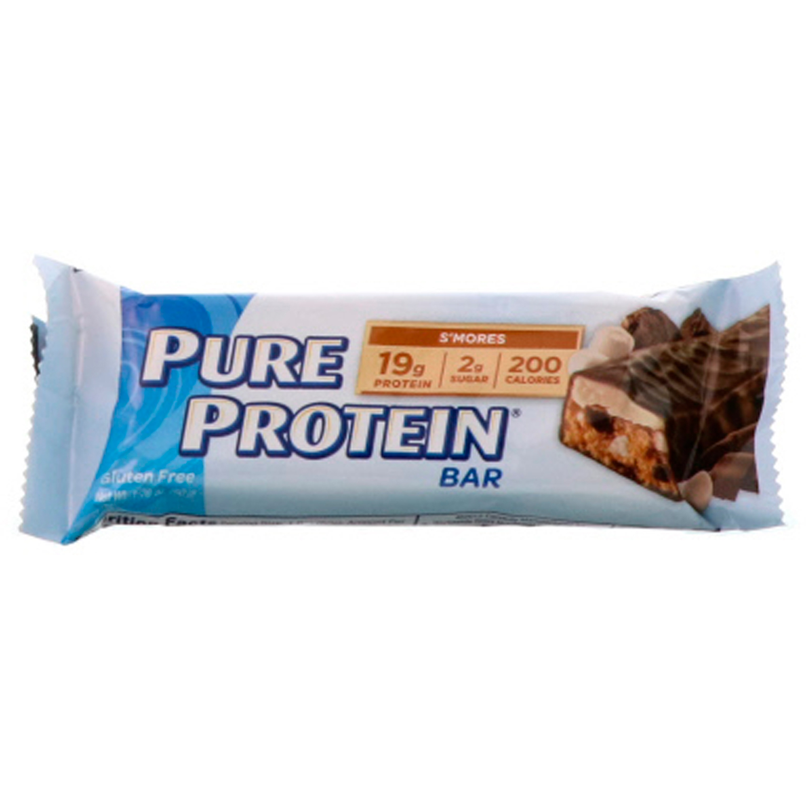 Pure Protein, S'mores Bar, 6 Bars, 1.76 oz (50 g) Each - iHerb