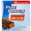 純蛋白, Pure Protein Bar, Chocolate Peanut Butter, 12 bars, 1.76 oz (50 g) Each