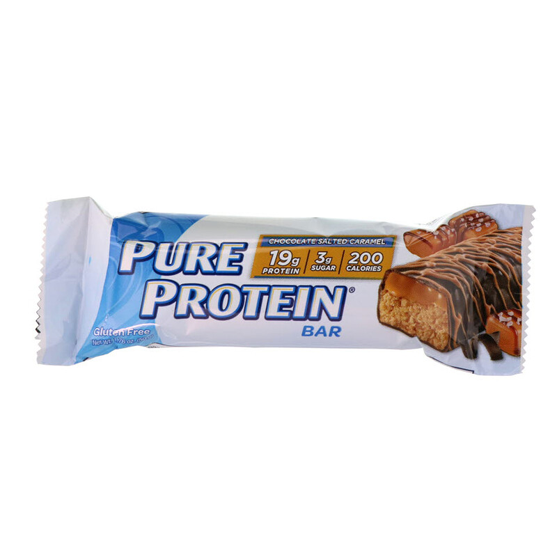 Pure Protein Chocolate Salted Caramel Bar 6 Bars 176 Oz 50 G Each Iherb 3733