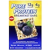 Pure Protein, Батончики для завтрака, черника с овсянкой, 4 батончика по 50 г