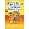 Pure Protein, Батончики для завтрака, Сладкое и соленое арахисовое масло, 4 батончика, 1,76 унц. (50 г) каждый