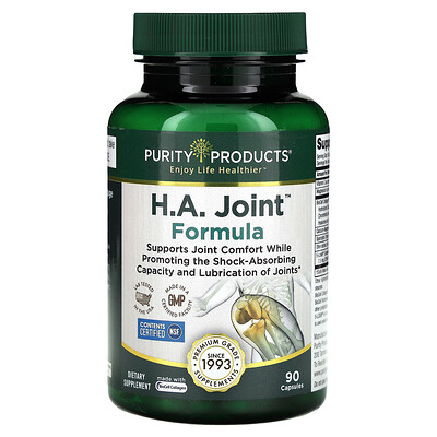Purity Products  H.A. Joint Formula  90 Capsules