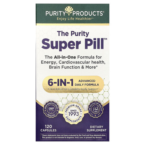 Purity Products The Purity Super Pill™, 120 Softgels