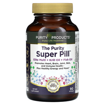 Purity Products  The Purity Super Pill  90 Softgels