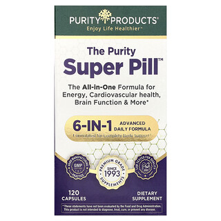 Purity Products, The Purity Super Pill™, 120 cápsulas blandas