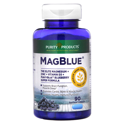 Purity Products, MagBlue®, 90 SlipTech™ Tablets