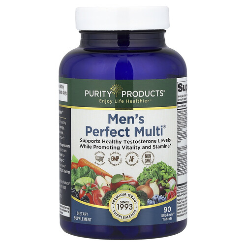 Purity Products, Men's Perfect Multi®, 90 SlipTech™ Tabletten