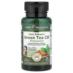 Chris Kilham's Green Tea CR™, фітосома, 60 вегетаріанських капсул