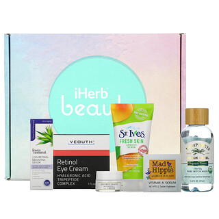 Promotional Products, Caja de belleza con los productos para el cuidado de la piel favoritos, Kit de 6 piezas